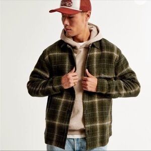 Abercrombie plaid jacket